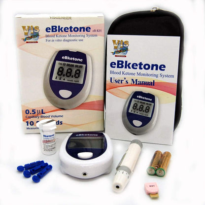 ebketone blood ketone meter test strips and lancets