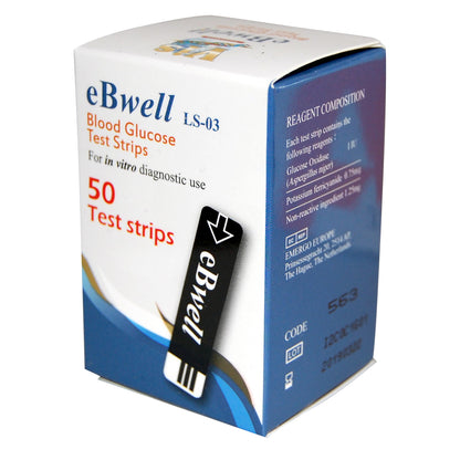 eBwell blood glucose test strips