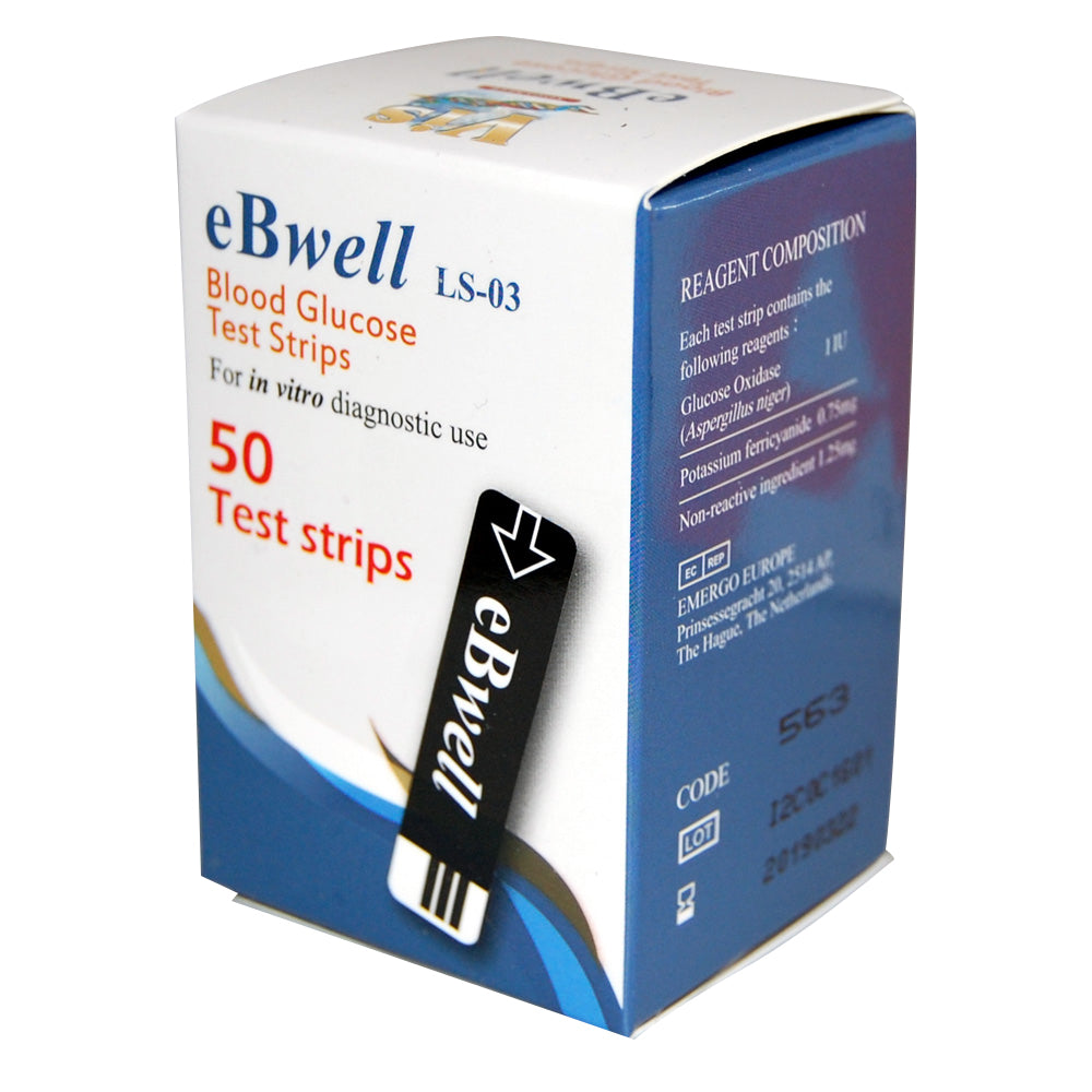 Wholesale and bulk packs ebwell glucose test strips UK