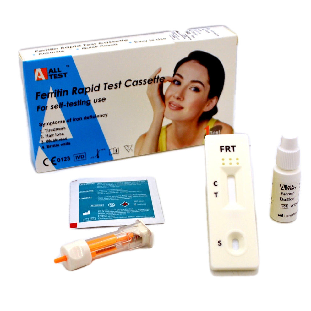 Ferritin Iron Test Kit Anaemia Test Valuemed