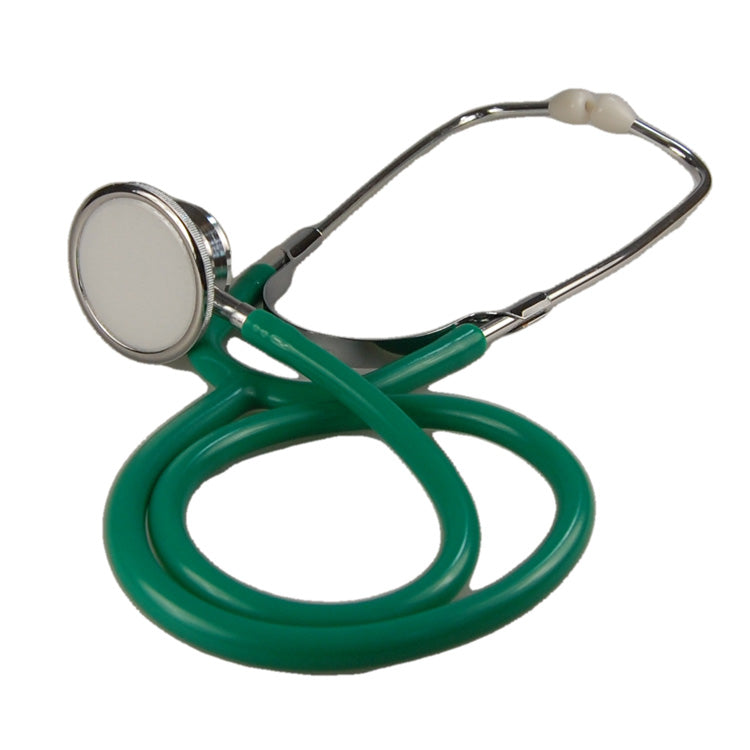 dual head stethoscope green