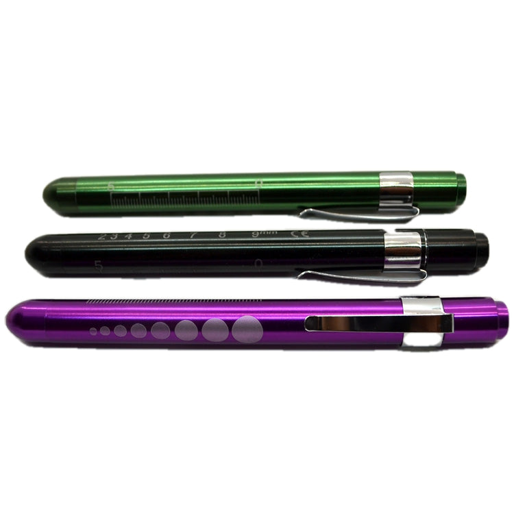 Metal Pen Torch Pupil Gauge LED Pen Light