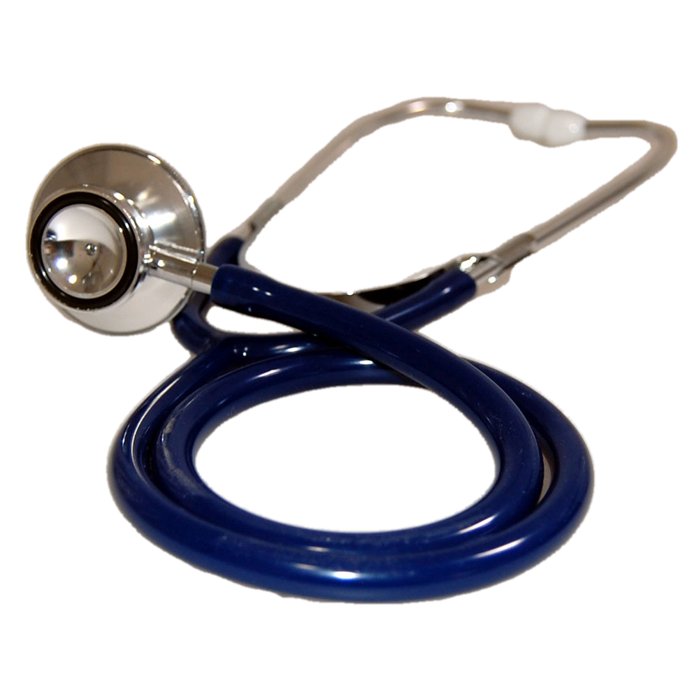 dual head stethoscope navy blue