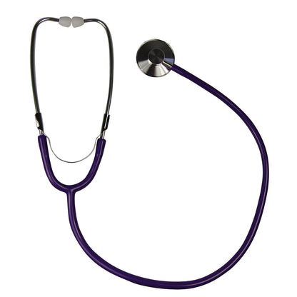 single head stethoscope purple
