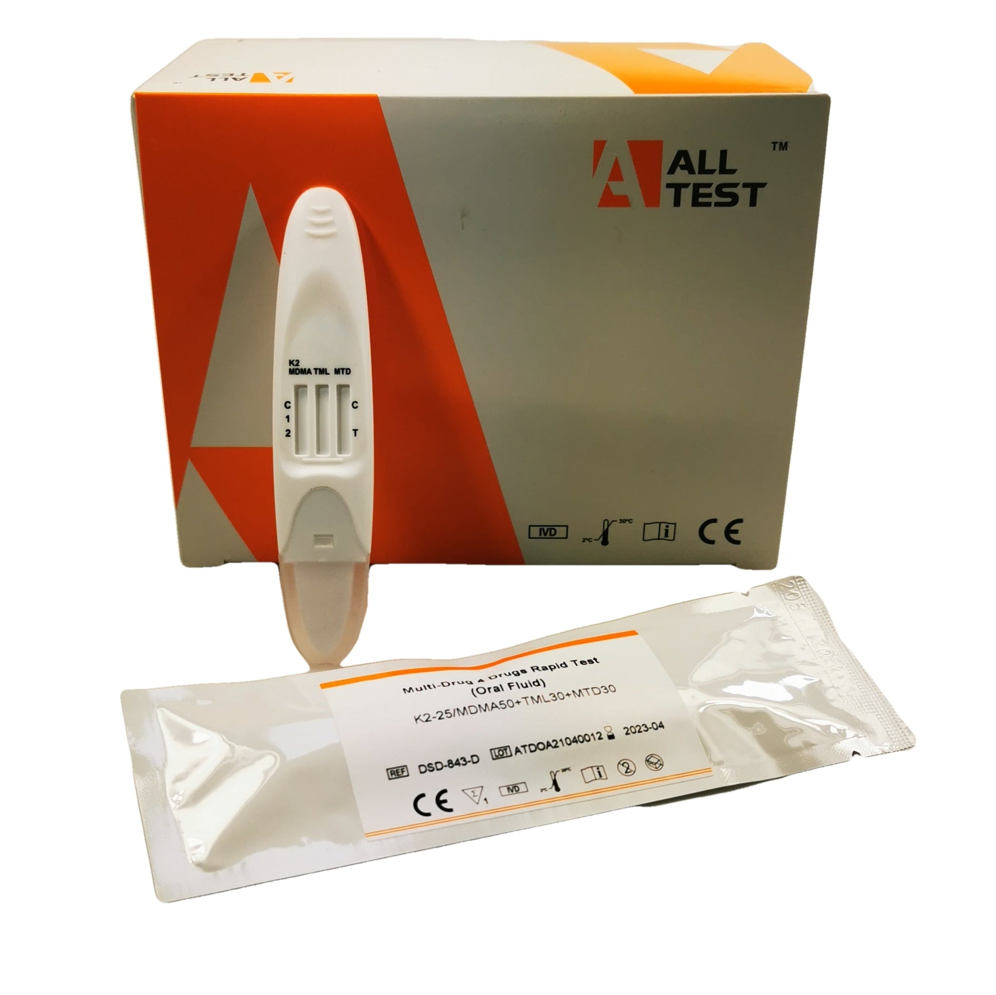 4 panel saliva drug test kit