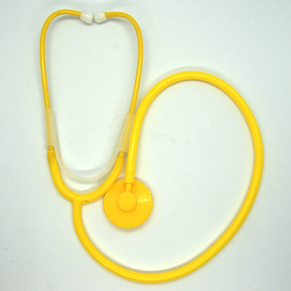 yellow disposable single use stethoscope infection control