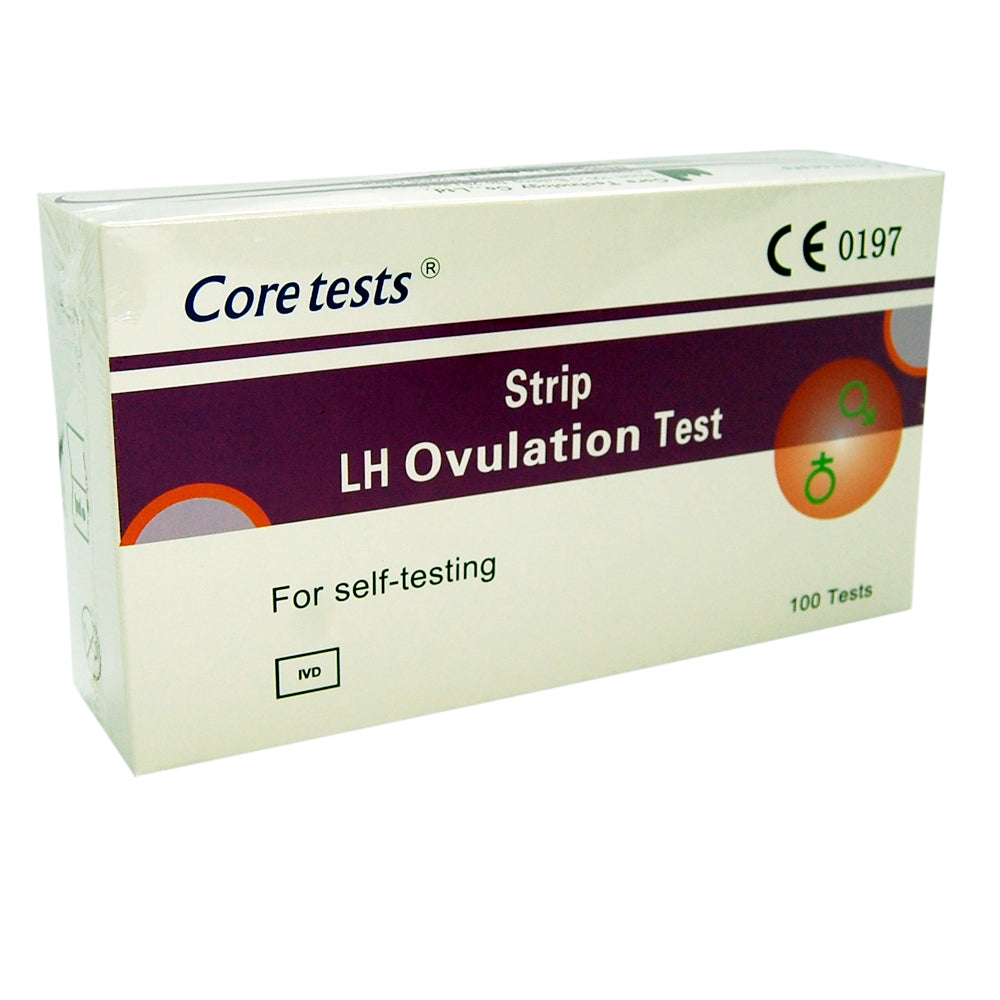Coretest ovulation test strips